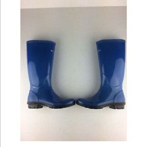 Columbia Luscher Omni-Heat Womens Rain Boots Blue